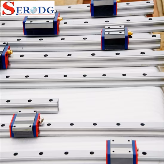 Guida lineare Hgr15 Hgr20 Hgr25 di alta precisione del produttore professionale per macchine CNC